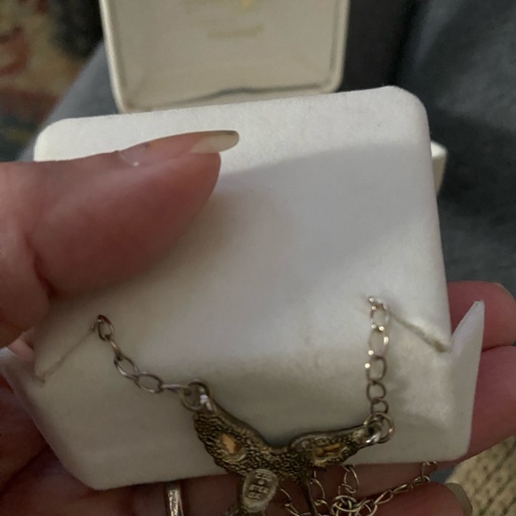 Beautiful Vintage Necklace (Gold,rose gold & silver) - Picture 2 of 3